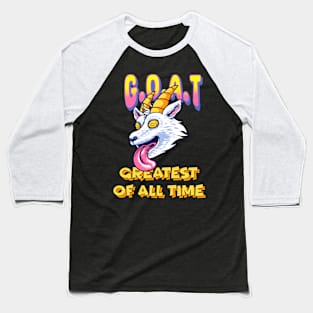 GOAT - Greatest of All Time Baseball T-Shirt